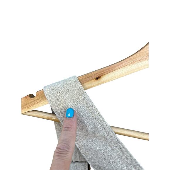 D'mode Classix Linen Blend Vintage 90s Women's Shorts Jumpsuit Beige Size SMALL - Picture 7 of 10